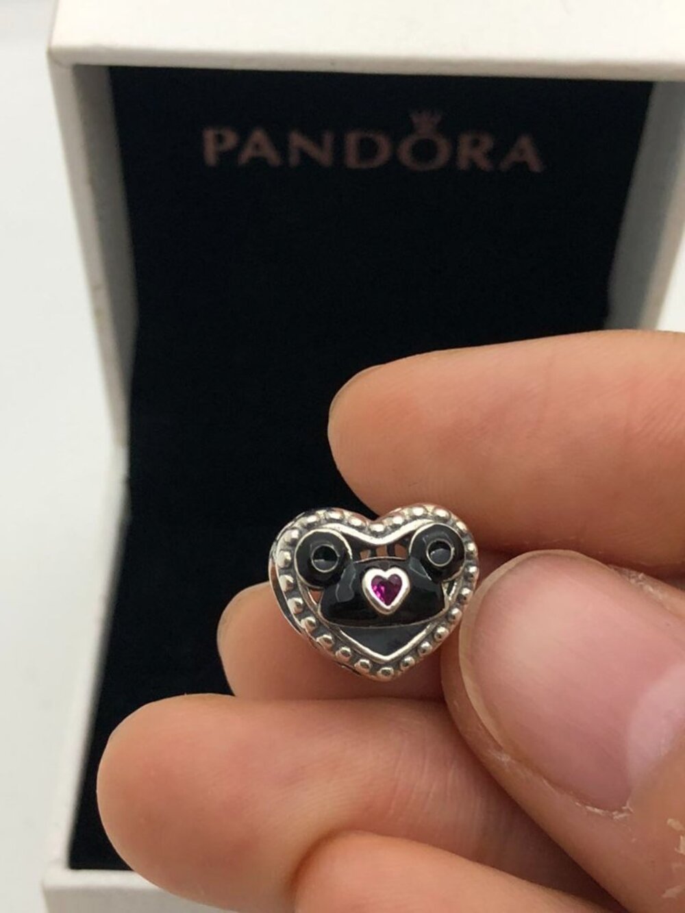 ✨🔥Pandora Disney Parks Mickey Mouse Ear Hat Castle Heart Charm